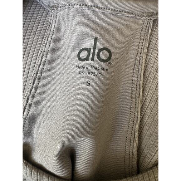 Alo Yoga Ribbed Insight Tank Purple Dusk Women's Size Small - Picture 11 of 14